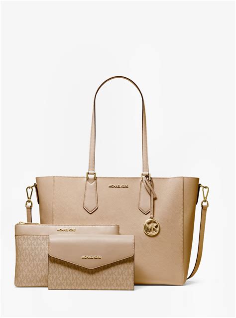 michael kors kimberly 3 in 1 bag|michael kors tote set.